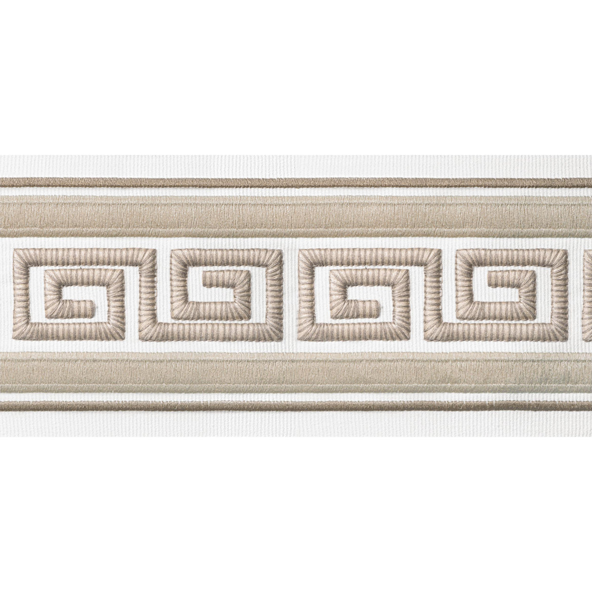 Thibaut Avenue Tape Linen And Stone Trim