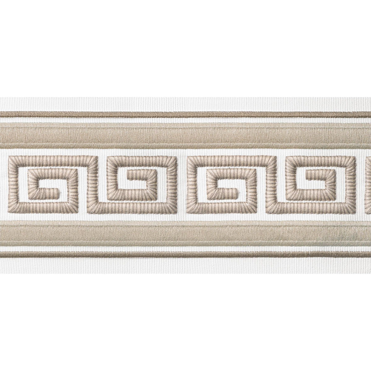 Thibaut Avenue Tape Linen And Stone Trim