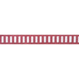 Thibaut Dash Tape White On Peony Trim