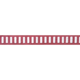 Thibaut Dash Tape White On Peony Trim