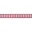 Thibaut Dash Tape White On Peony Trim