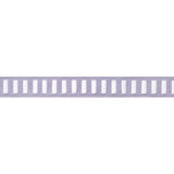 Thibaut Dash Tape White On Lilac Trim