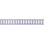 Thibaut Dash Tape White On Lilac Trim