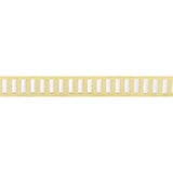 Thibaut Dash Tape White On Sunshine Trim