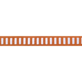 Thibaut Dash Tape White On Mandarin Trim