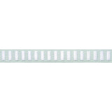 Thibaut Dash Tape White On Mist Trim