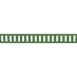 Thibaut Dash Tape White On Kelly Trim