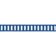 Thibaut Dash Tape White On Bermuda Trim