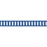 Thibaut Dash Tape White On Bermuda Trim