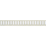 Thibaut Dash Tape White On Linen Trim
