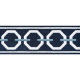 Thibaut Katonah Tape Navy And Sky Trim