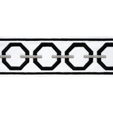 Thibaut Katonah Tape Onyx And Nickel Trim