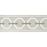 Thibaut Katonah Tape Linen And Nickel Trim