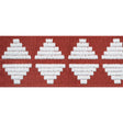 Thibaut King'S Point Tape Ruby Trim