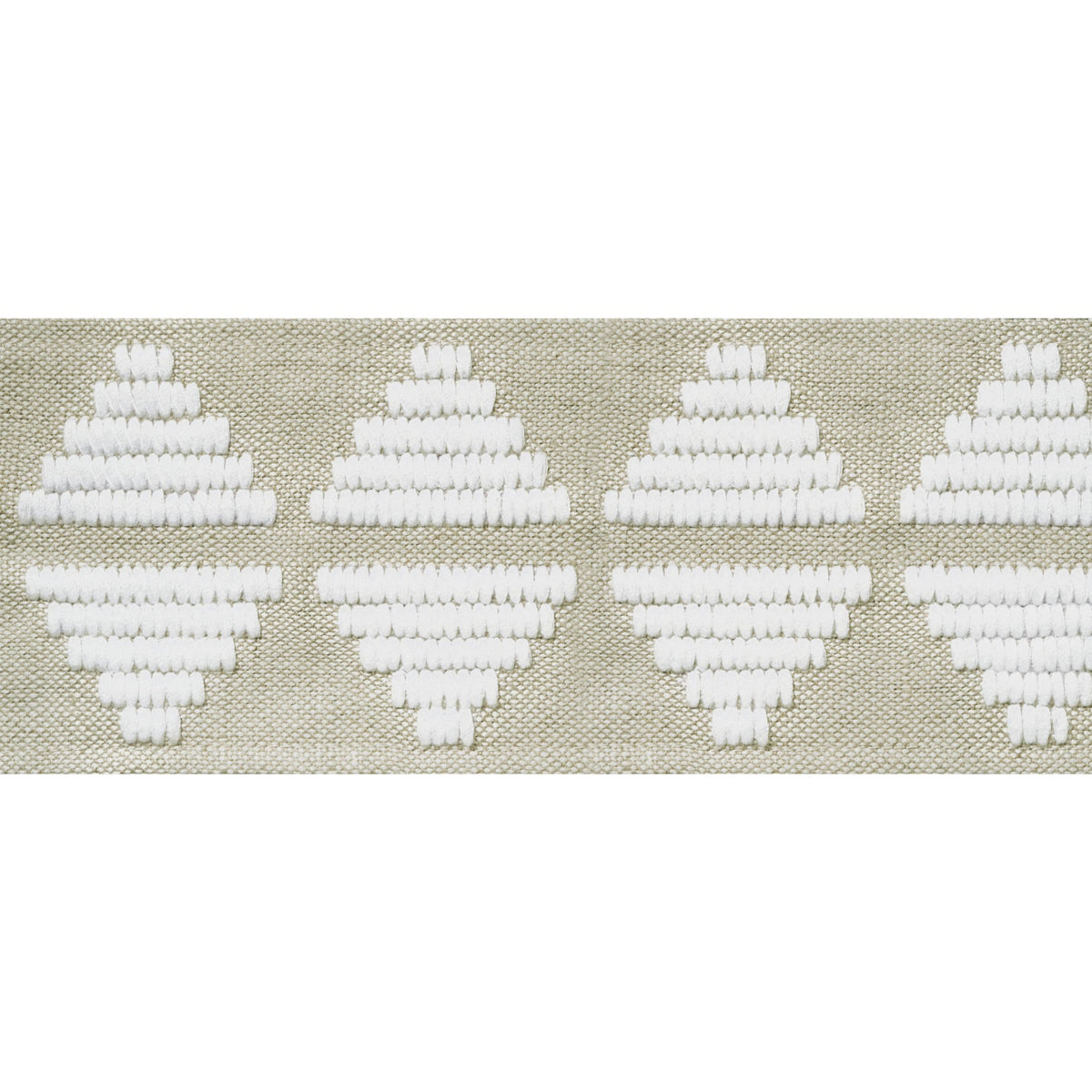 Thibaut King'S Point Tape Linen Trim