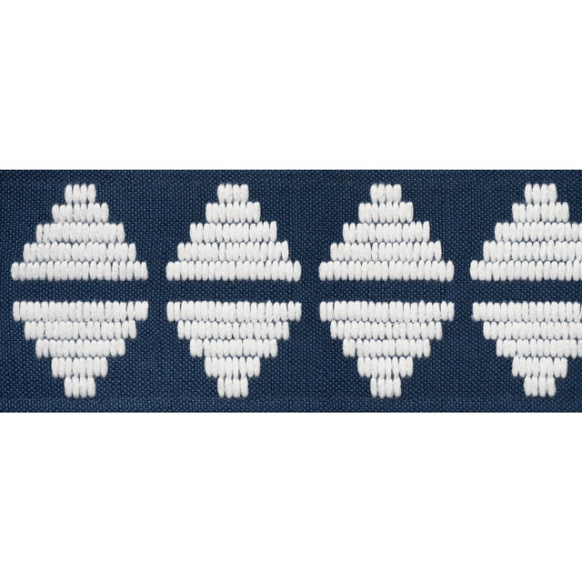 Thibaut King'S Point Tape Navy Trim