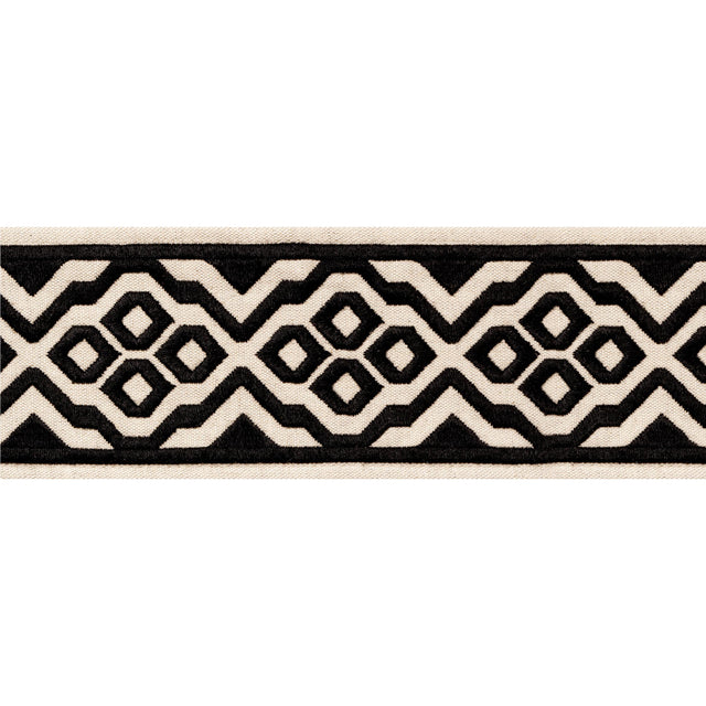 Thibaut Belinda Tape Onyx Trim