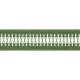 Thibaut Cecily Tape Emerald Trim