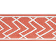Thibaut Summit Applique Tape Coral Trim