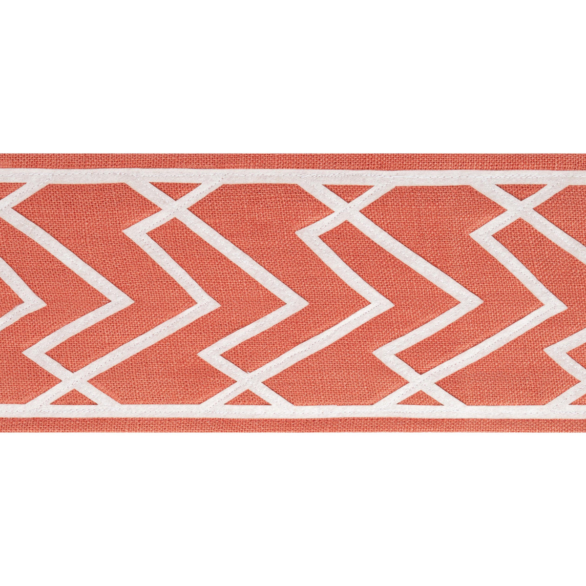 Thibaut Summit Applique Tape Coral Trim