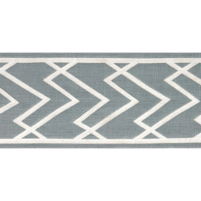 Thibaut Summit Applique Tape Slate Trim