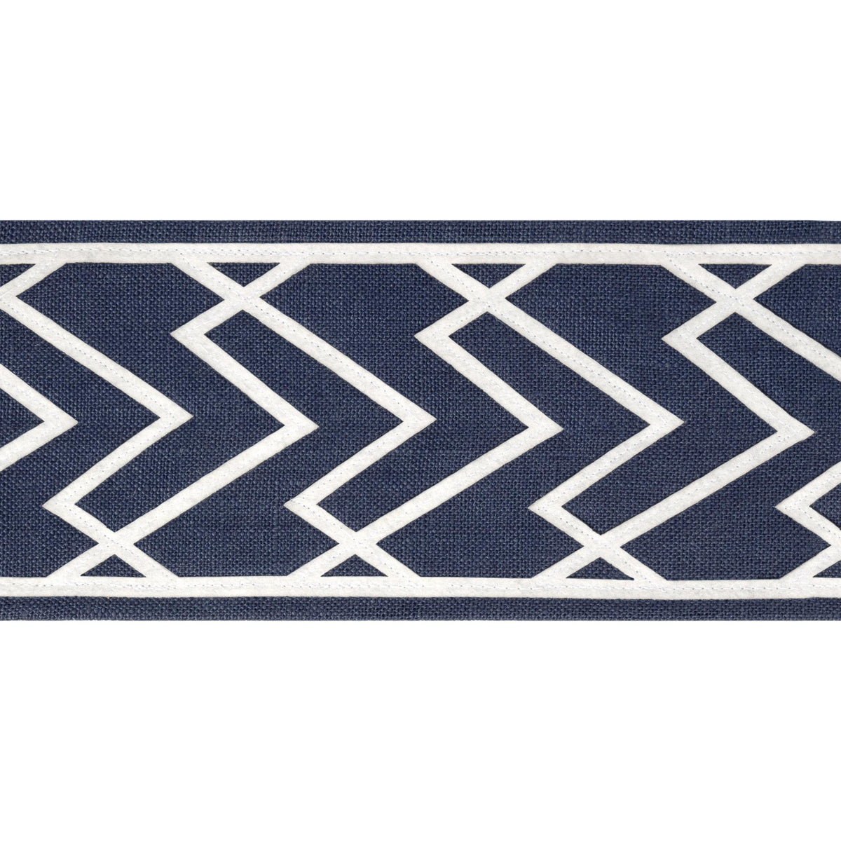 Thibaut Summit Applique Tape Navy Trim