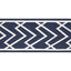 Thibaut Summit Applique Tape Navy Trim