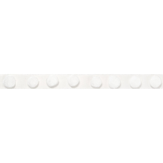 Thibaut Pom Pom Tape Snow White Trim