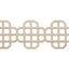 Thibaut Fret Applique Linen Trim
