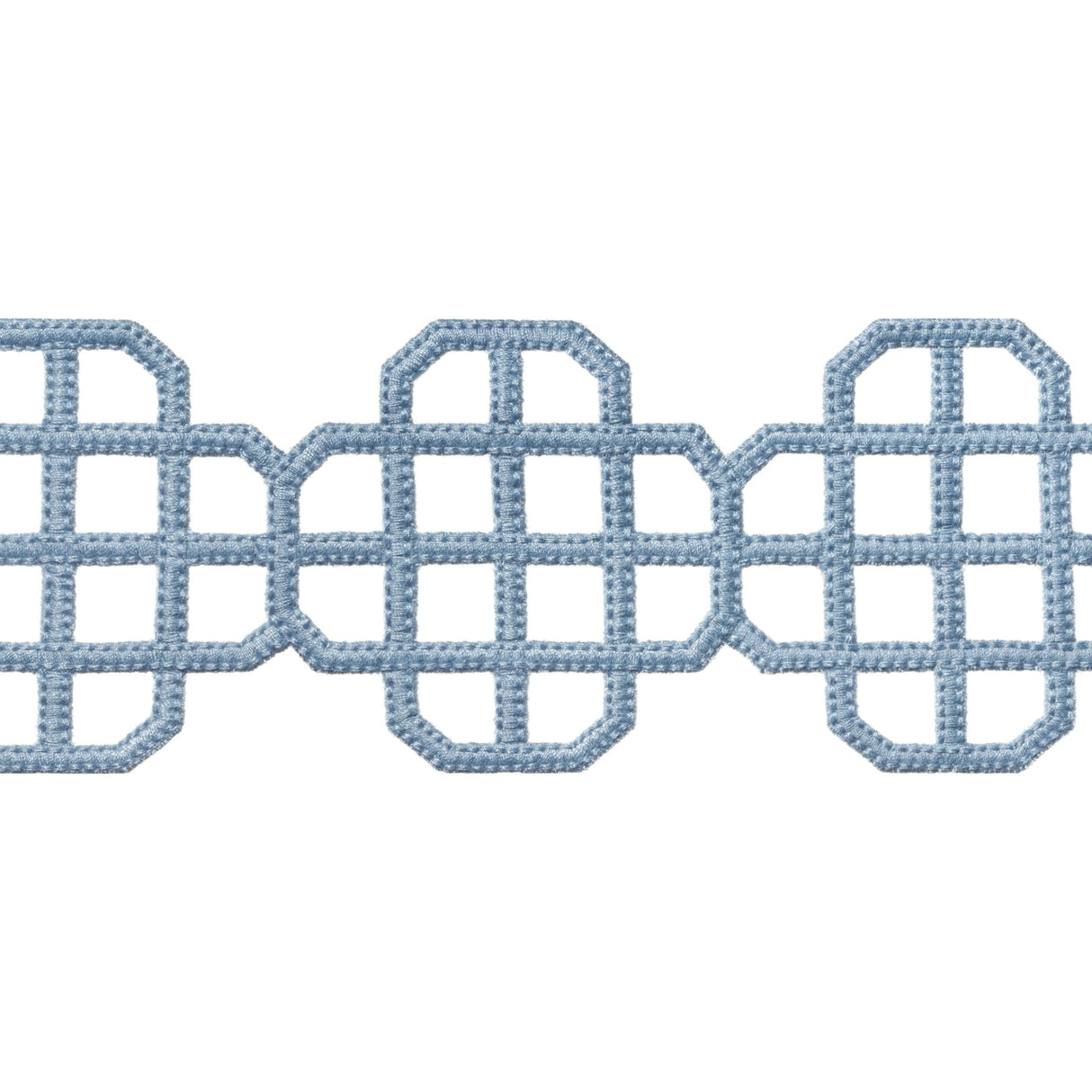 Thibaut Fret Applique Sky Trim