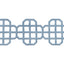 Thibaut Fret Applique Sky Trim