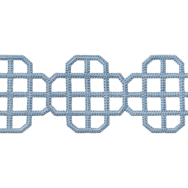 Thibaut Fret Applique Sky Trim