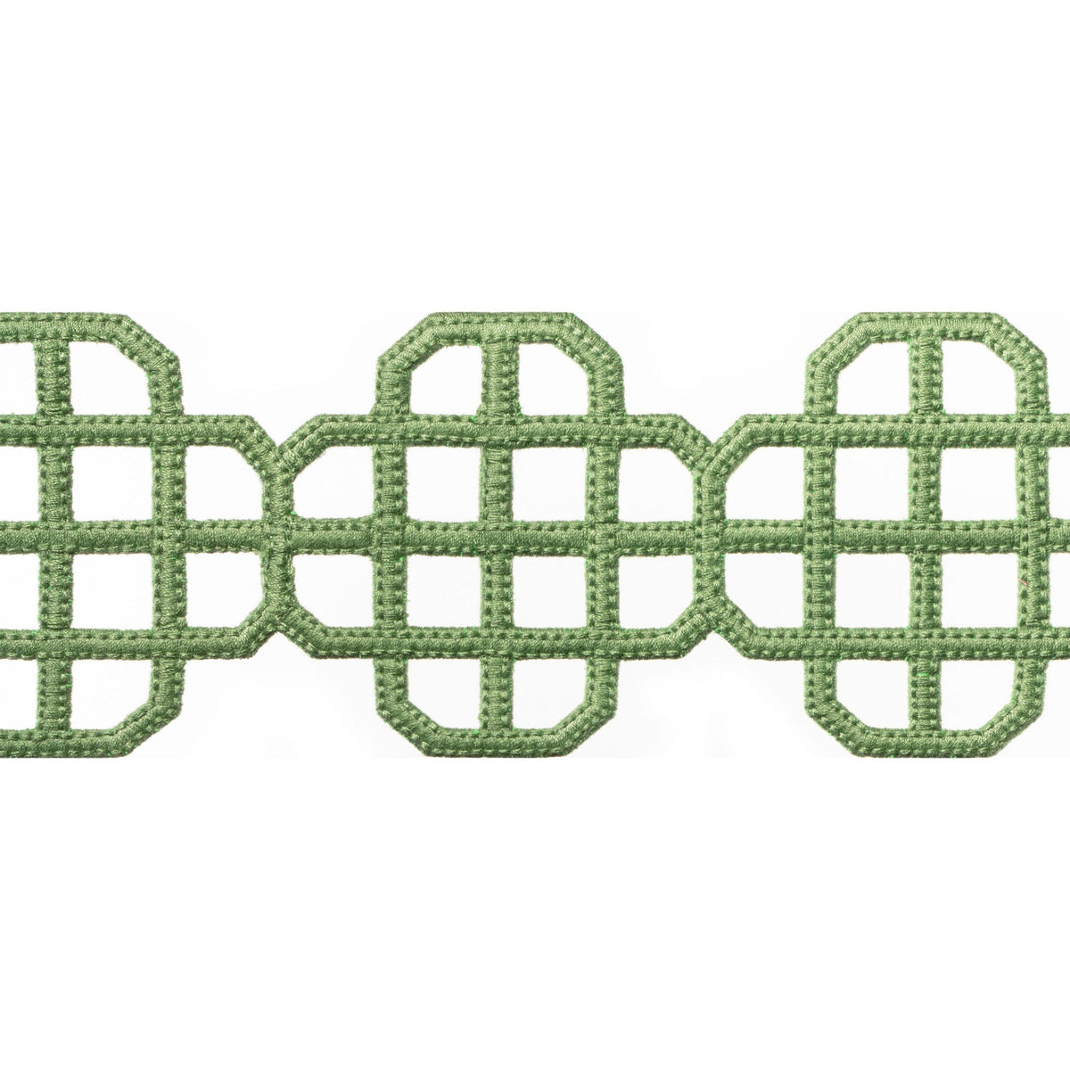 Thibaut Fret Applique Kelly Trim