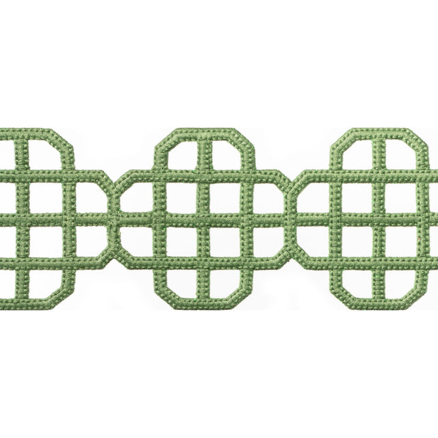 Thibaut Fret Applique Kelly Trim