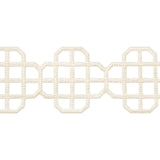 Thibaut Fret Applique Ivory Trim
