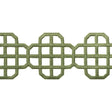Thibaut Fret Applique Juniper Trim