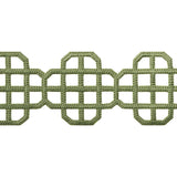Thibaut Fret Applique Juniper Trim