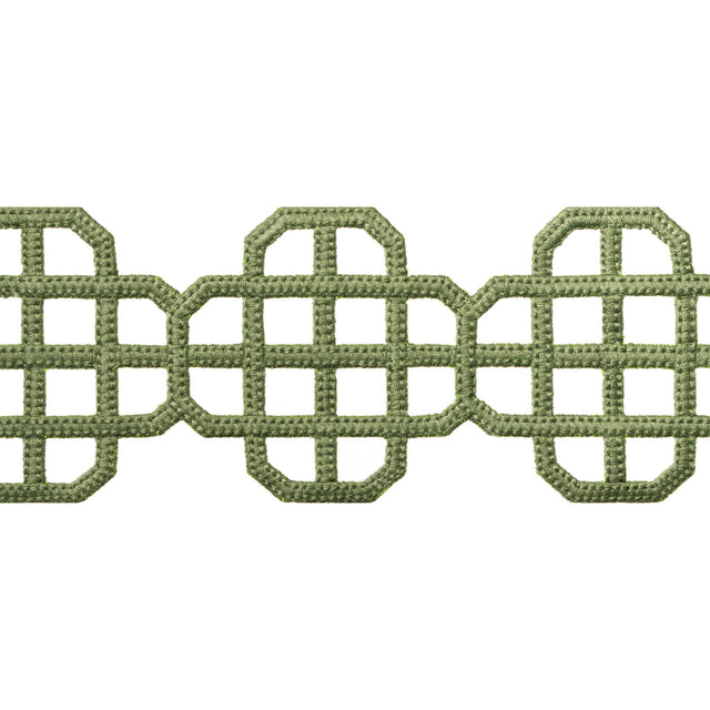 Thibaut Fret Applique Juniper Trim