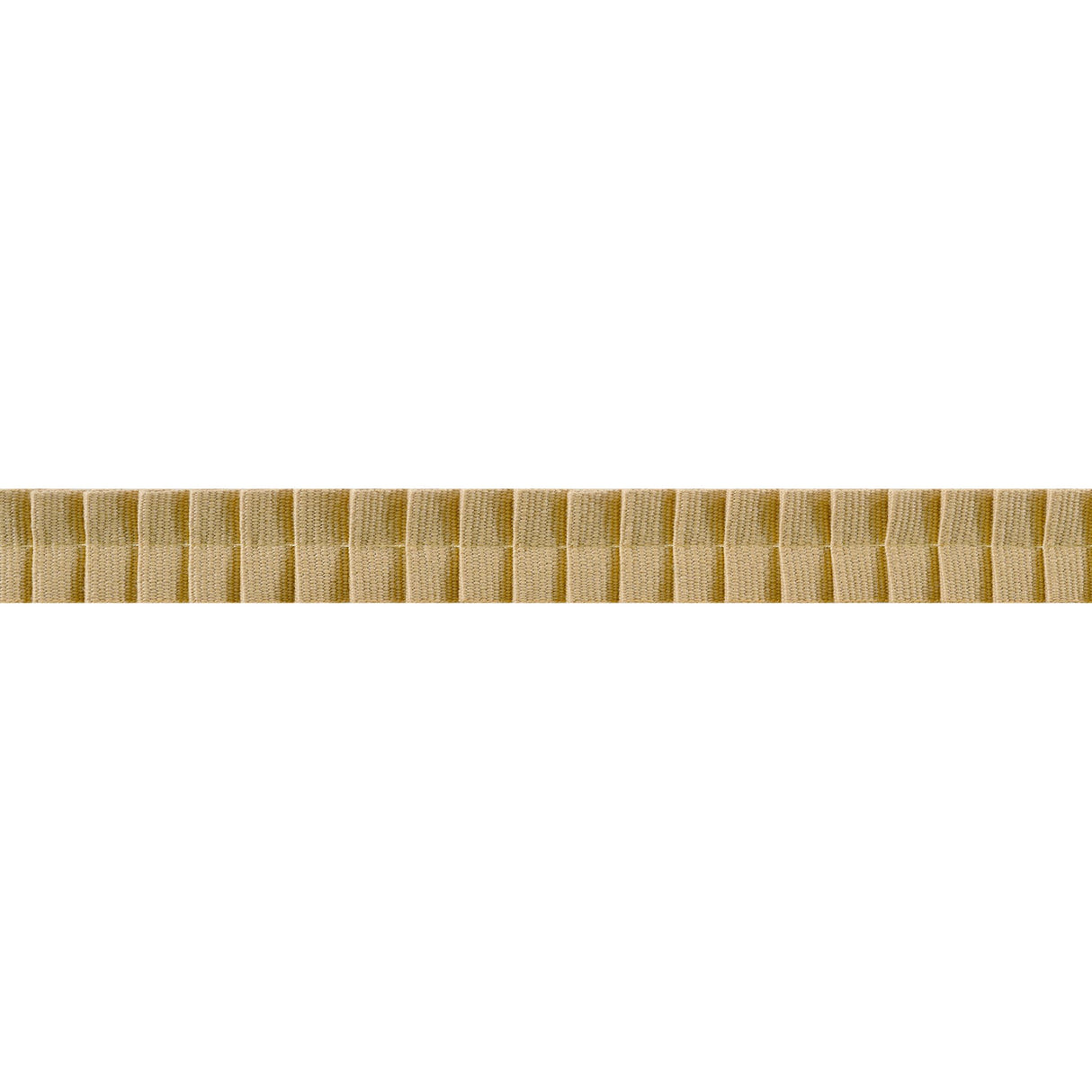 Thibaut Pleated Tape Soft Gold Trim