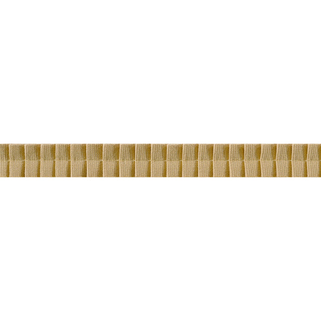 Thibaut Pleated Tape Soft Gold Trim