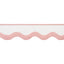 Thibaut Wave Tape Blush On White Trim