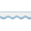 Thibaut Wave Tape Powder On White Trim