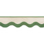 Thibaut Wave Tape Kelly On Linen Trim