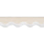 Thibaut Wave Tape White On Linen Trim