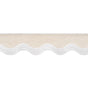 Thibaut Wave Tape White On Linen Trim