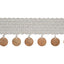 Thibaut Bali Bead Linen Trim