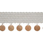 Thibaut Bali Bead Linen Trim
