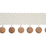 Thibaut Bali Bead Ivory Trim