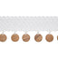 Thibaut Bali Bead Snow White Trim