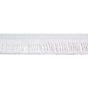 Thibaut Hula Fringe Snow White Trim